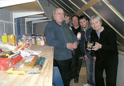 Foodbank helping out before official opening