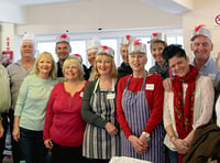 Food bank plays Santa Claus