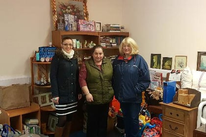 Dartmouth Community Shop opens but has to say a sad goodbye to a founding volunteer