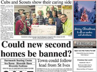 This week's Dartmouth Chronicle front page