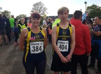 Club members racing around the South Hams