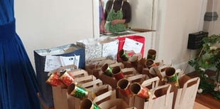 Charity volunteers delivered Christmas dinners across town