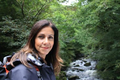 TV presenter Julia's top rated woodland walk in the heart of the South Hams