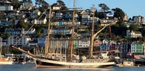 Tall ship arrives in Dartmouth tomorrow