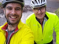 A local man is planning a cycle ride across the county