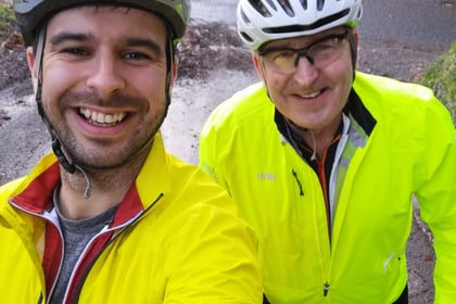A local man is planning a cycle ride across the county