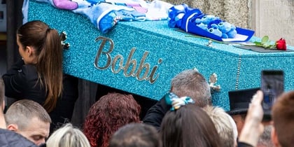 Plymouth has paid tribute to murdered teenager Bobbi-Anne McCleod 