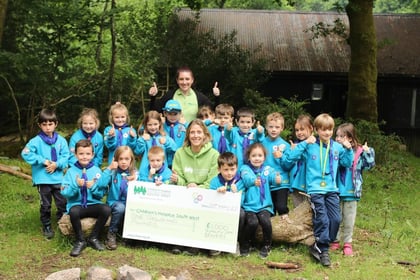 Beavers raise money for children’s hospice