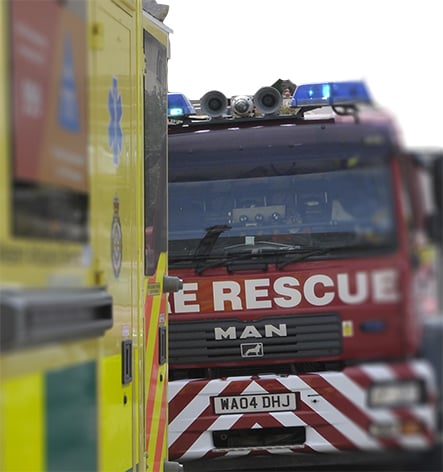 Fire broke out at a house in Yealmpton this morning