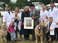 Retiring show steward given special presentation at grand parade