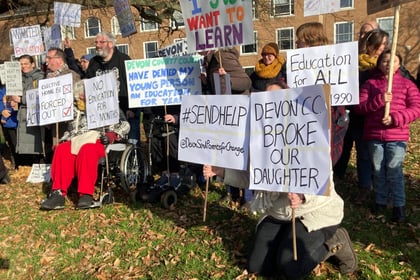 'Relentless failings' on special educational needs say protesters