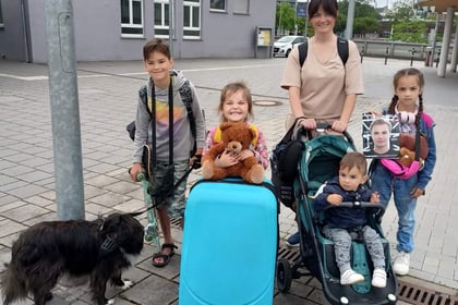 Ukranian family searches for new home