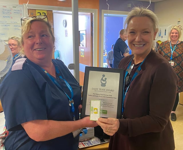 Hospital ward goes above and beyond to win award