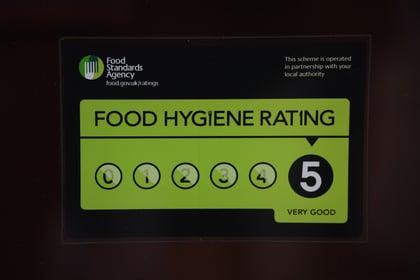 Good news as food hygiene ratings given to two South Hams restaurants