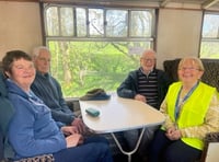 Steam train trip and cream tea treat for memory cafe users