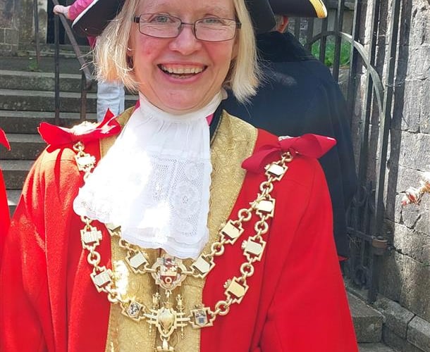 Mayor of Totnes Cllr Emily Price