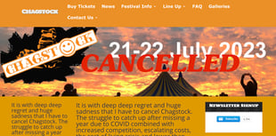 'Deep regret and huge sadness' at music festival cancellation 