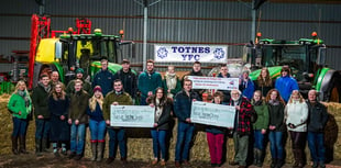 Young farmers’ donate £25,000 to charities