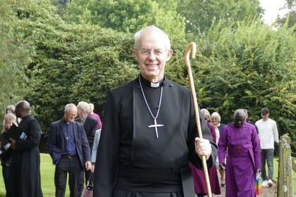 Archbishop of Canterbury in Devon visit over Remembrance Weekend
