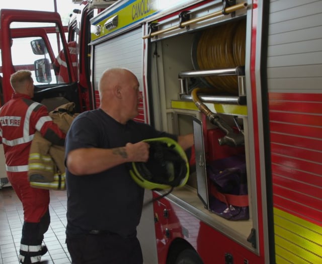 Derelict building damaged in Totnes blaze