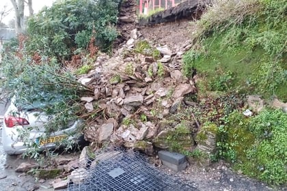 Resident hits out after wall collapse