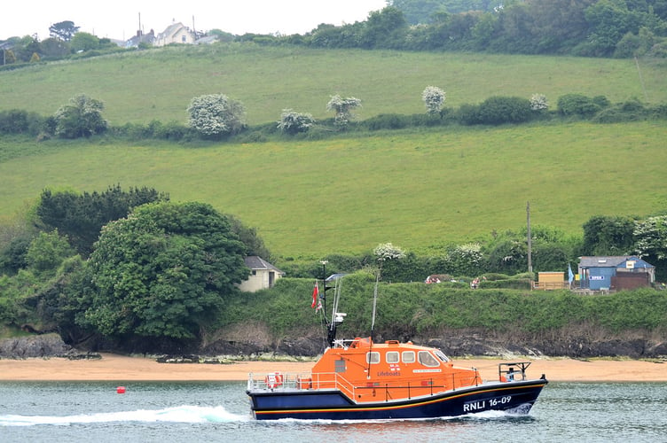 Salcombe lifeboat