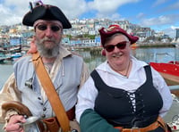 Ahoy me hearties! Sun shines for Brixham Pirate Festival