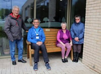 Memorial bench in honour of the Smith family