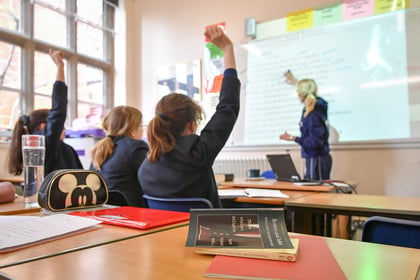 Fewer teachers at Devon schools
