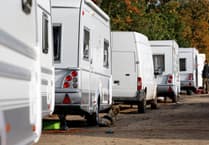 Fewer Traveller caravans in South Hams