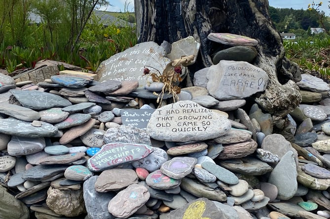 Stone at Torcross 