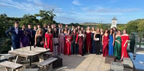 Dartmouth Academy Class of 24 celebrate at prom