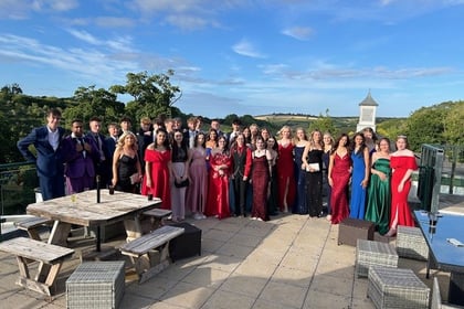 Dartmouth Academy Class of 24 celebrate at prom
