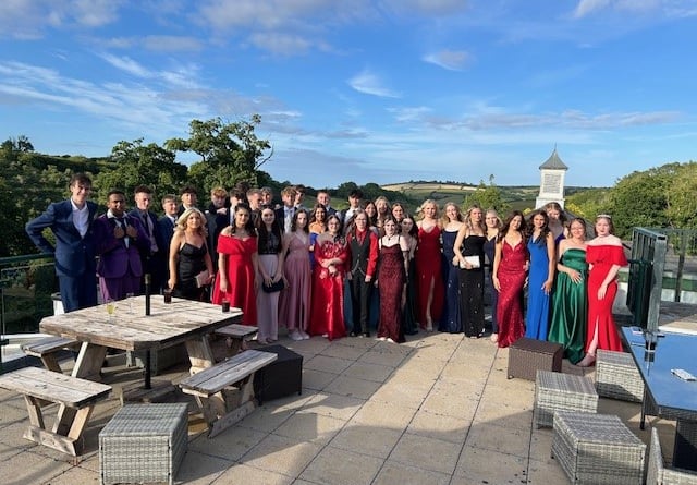 The students enjoy the Dartmouth Academy Prom