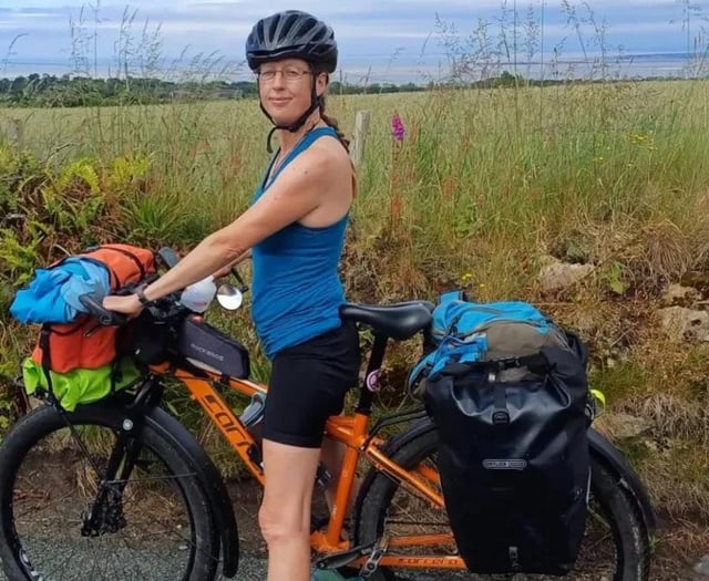 Totnes woman’s fundraising tour in jeopardy as bike is stolen 