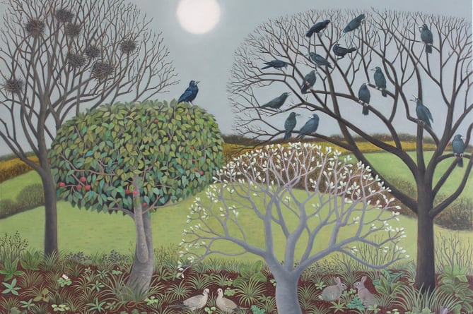 Marcelle Milo-Gray-Misty-with-rooks