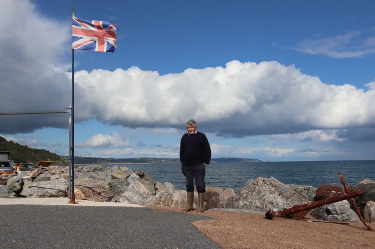 Graham near his home