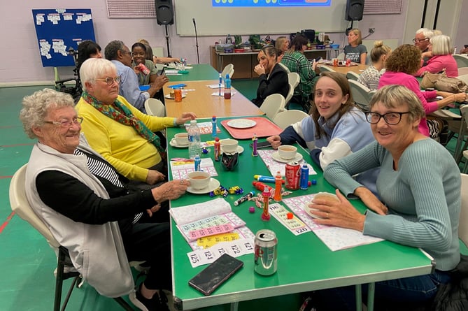 Dame Hannah's bingo night