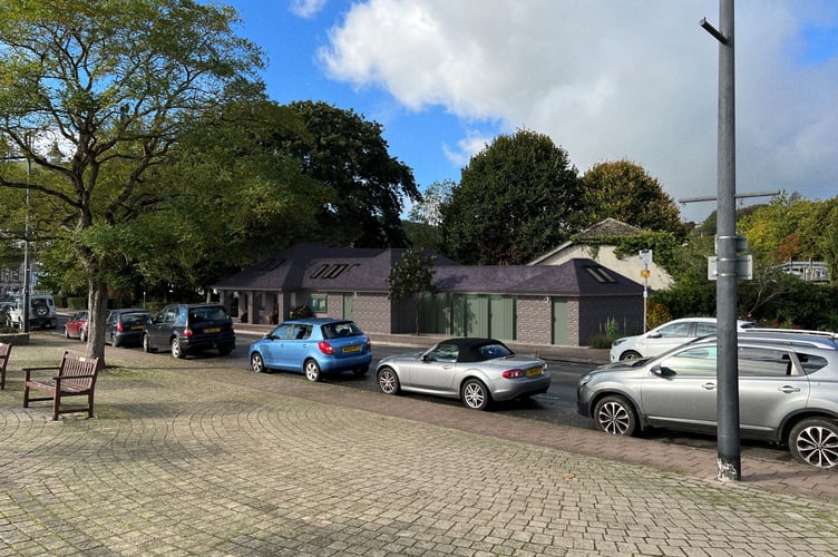 The Royal Avenue Gardens toilets in Dartmouth