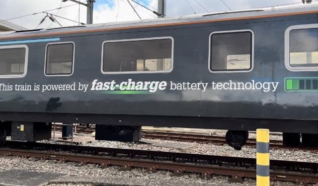 Caroline Snow | GWR trials new battery electric train