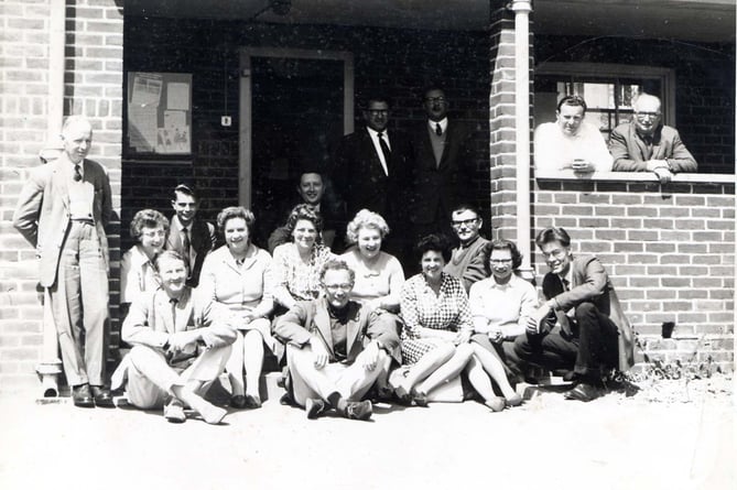 Kingsbridge Grammar School Staff circa early 1960s