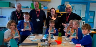 Salcombe children help create a new activity book 