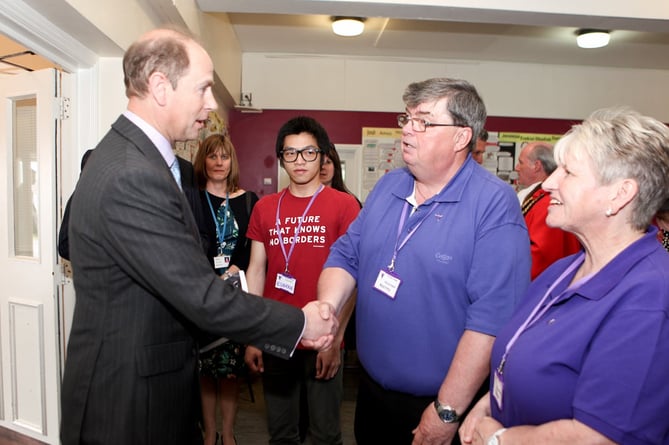 Prince Edward and Purple Angel