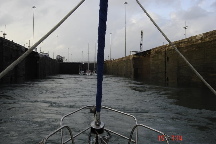 Another view of the Panama Canal