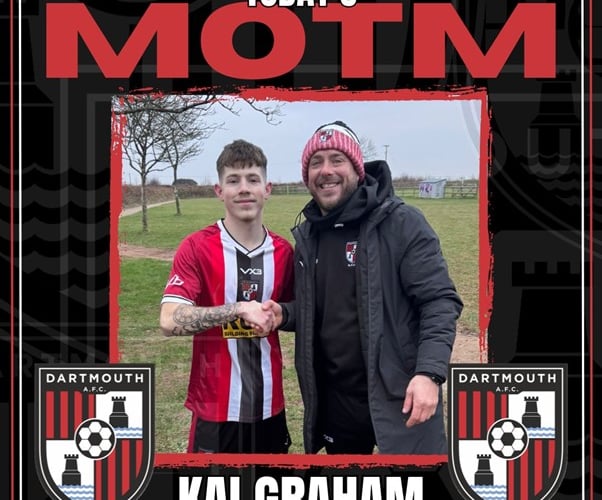 Dartmouth AFC MOTM Kye Graham