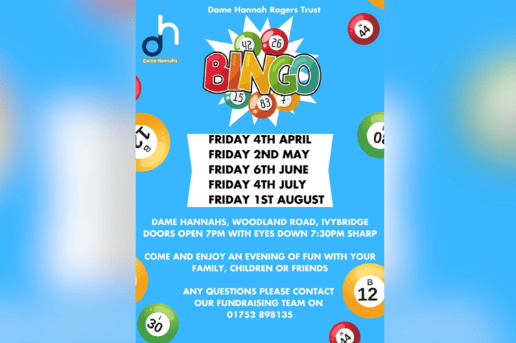 Dame Hannahs Bingo night